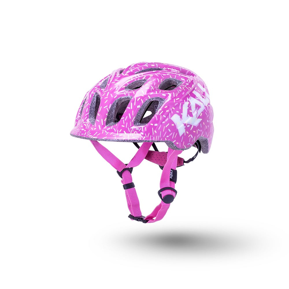 Kali Chakra Child Bike Helmet Sprinkles - Pink